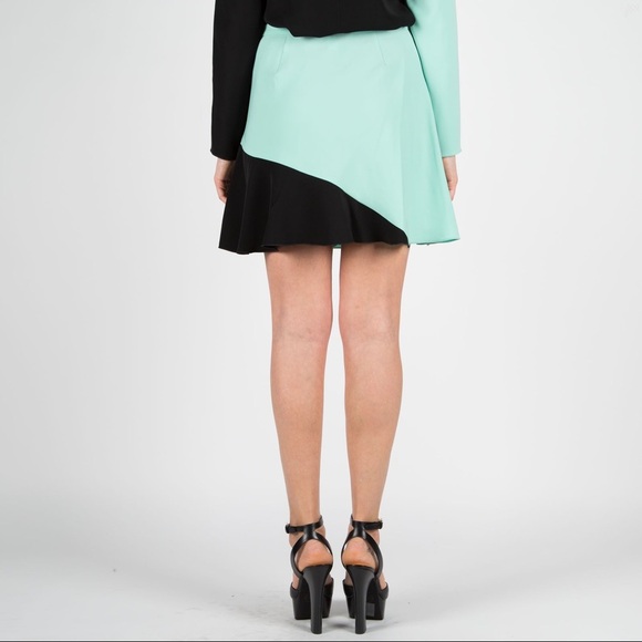 New Marc Jacobs Women's A-Line Dusty Jade Green Skirt (15) - Picture 2 of 6